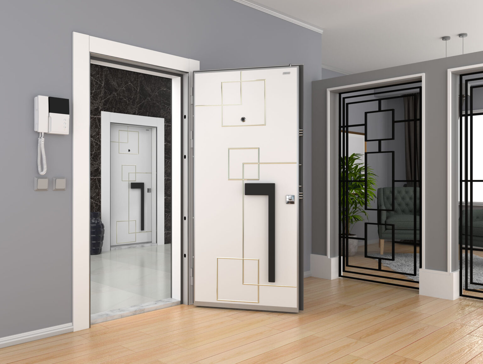 River Abs Door Çelik Kapı Kayseri Türkiye Steel Door Turkey